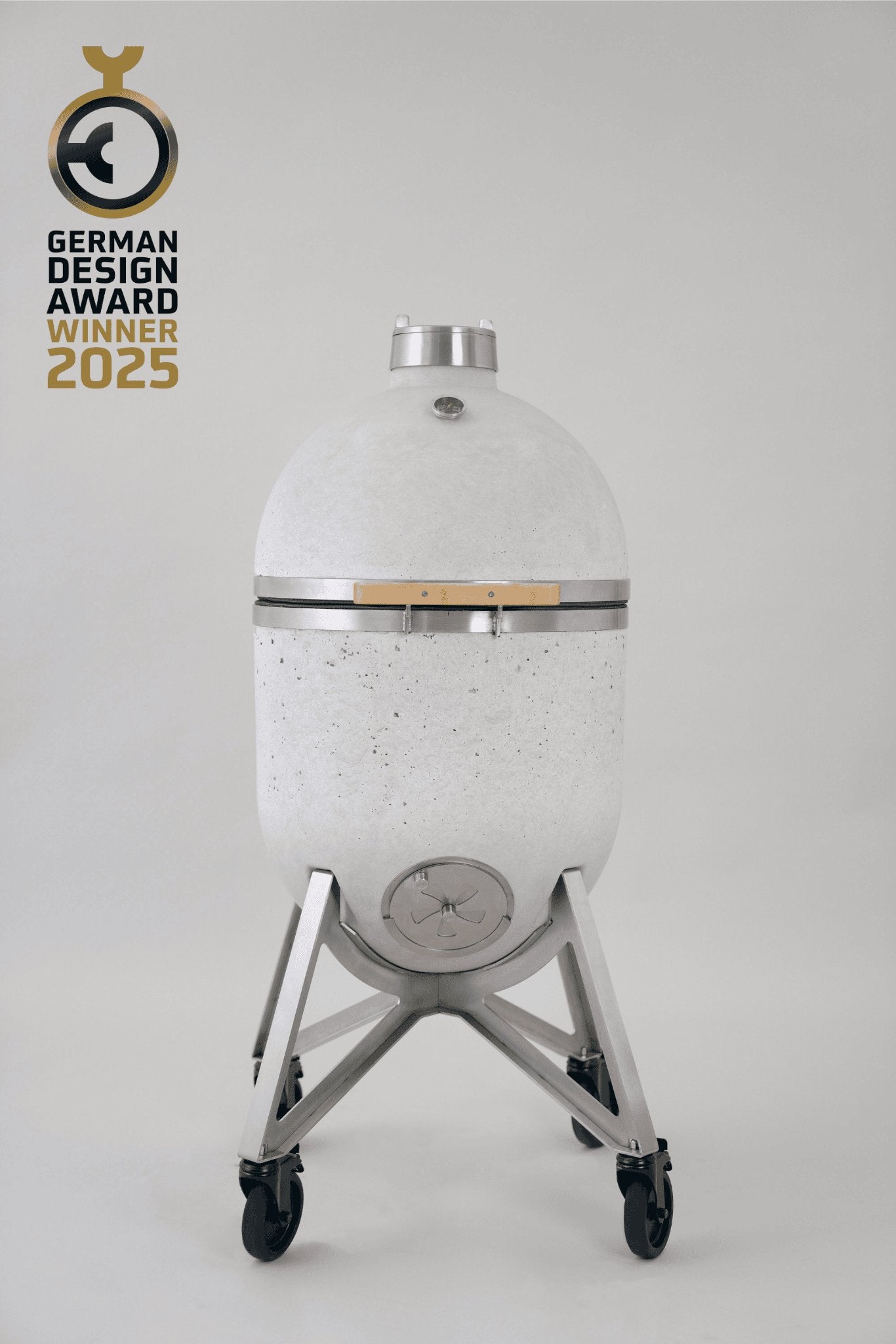 Der Compadre Luxus Grillofen wurde mit dem German Design Award 2025 ausgezeichnet