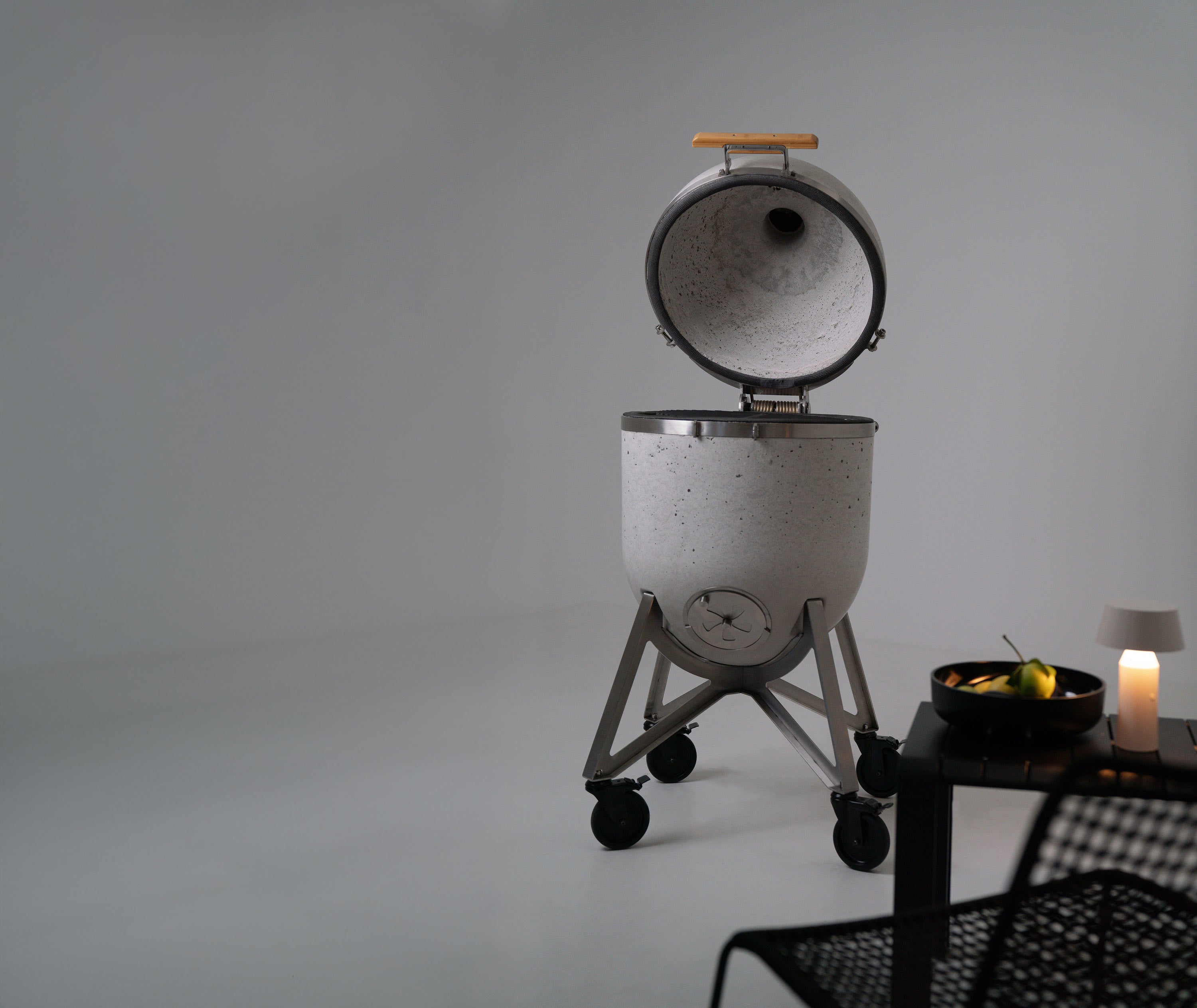 Compadre Grillofen mit Terrassen Design Bank