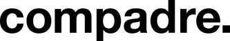 Logo der Marke compadre in schwarz auf transparentem Hintergrund