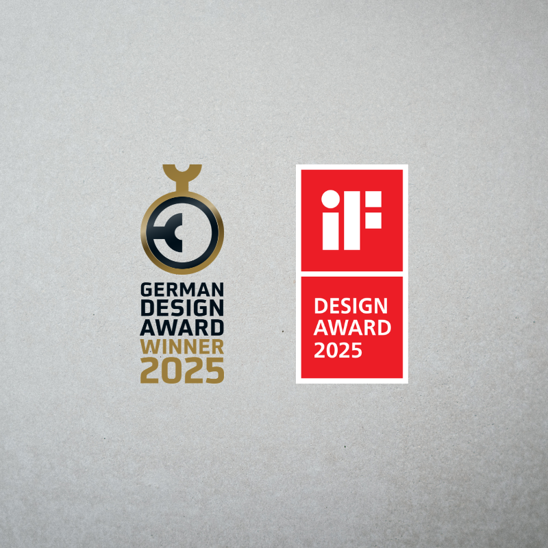 <p><strong>EXCELLENZ</strong></p><p>Markteintritt und Auszeichnung als Doppelsieger der Design-Awards.</p>
